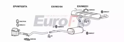 Глушитель EuroFlo 0 4941 VWGOL20D 1025C